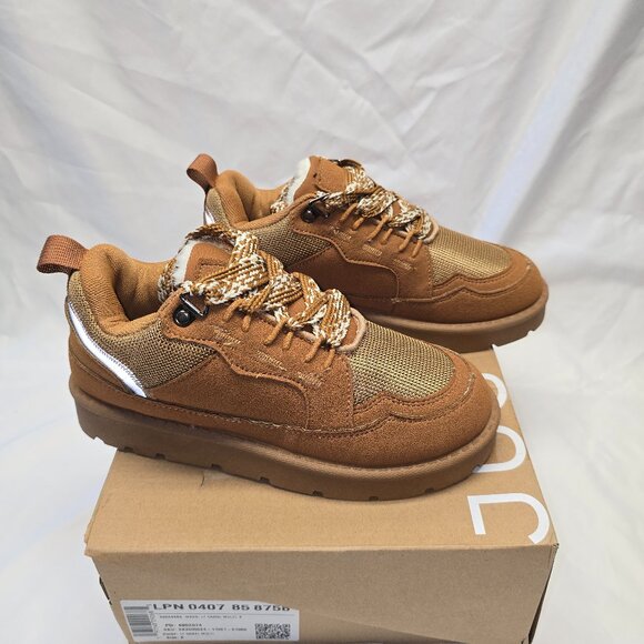 Just Fab Wren Sneaker in Lt Camel, Women's Size 6, New In Box - Picture 1 of 10